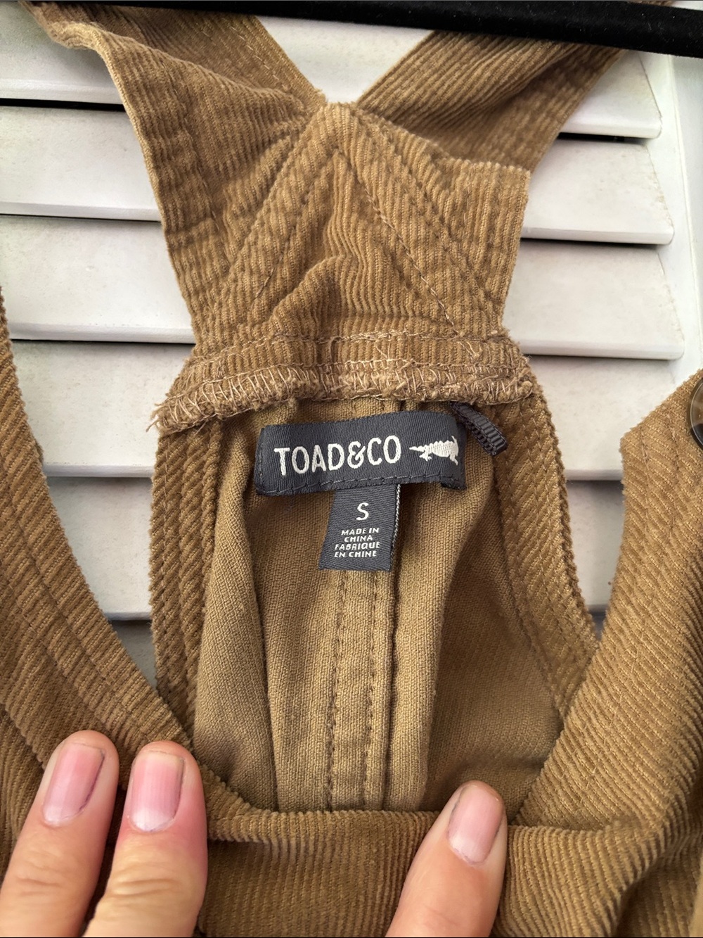 Toad&Co Scouter Cord Overalls - Picture 2 of 4
